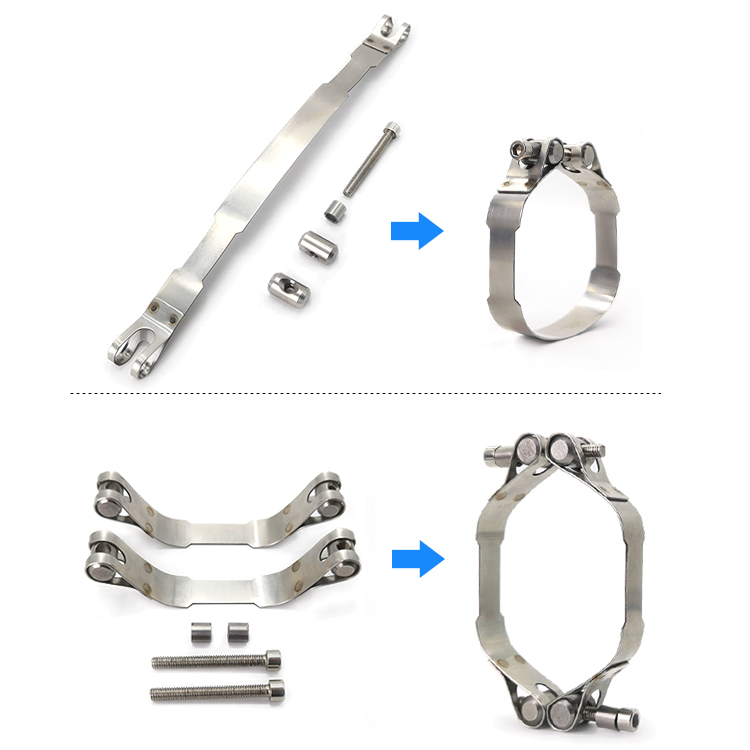 Single/Double Bolt CLAMP Pince à boulon unique / double