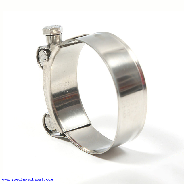 Clip de pipe à colonne d'échappement en siliconc