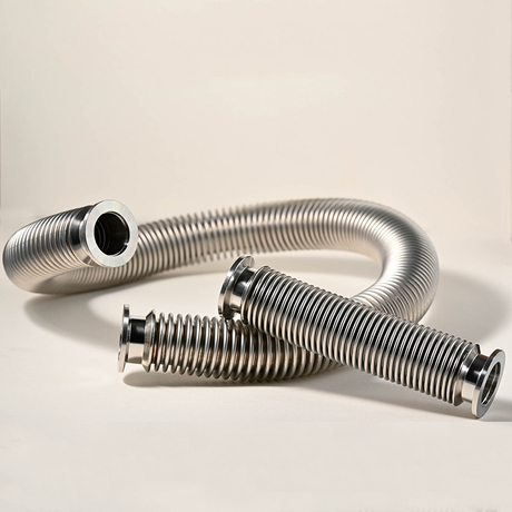 Tuyau flexible en acier inoxydable à soufflet à bride KF16 NW16