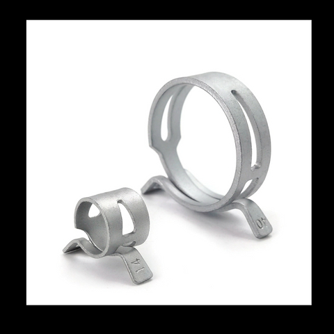 Pinces de tuyaux de bande de printemps en acier MN