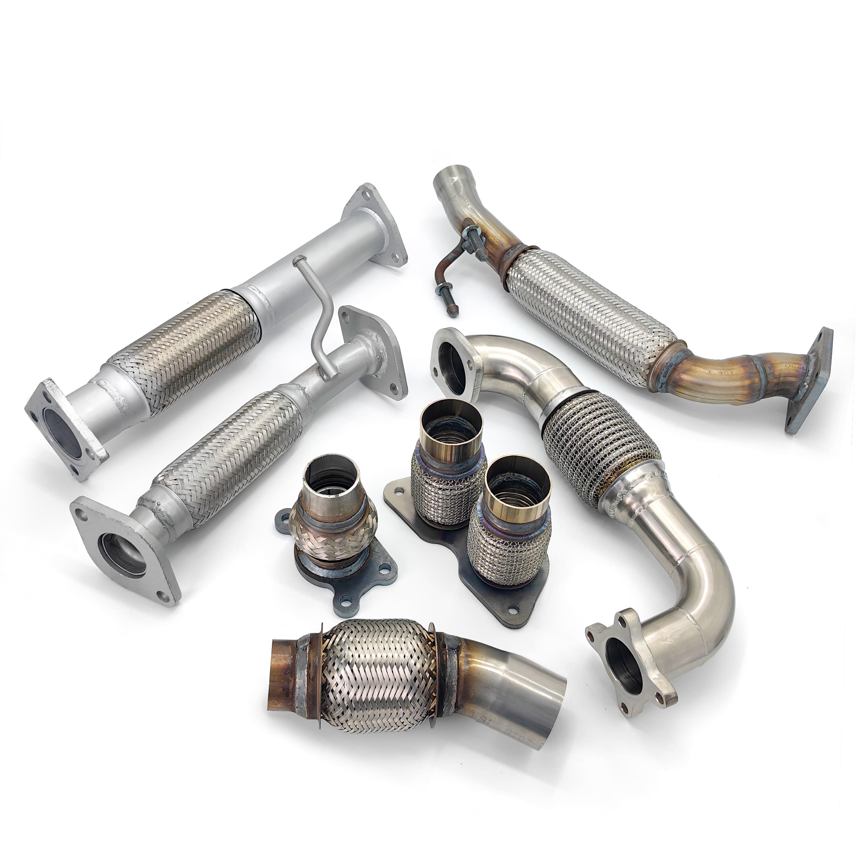 Ensemble de bride de tuyau flexible d'échappement YDCT