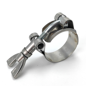 Pince de tuyau en t boulon en tool en acier inoxydable