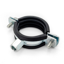 Collier de serrage robuste avec caoutchouc M8 / M10