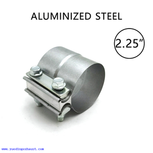 Collier de serrage pour bande d'échappement à joint tournant de 2,25 ' - Acier aluminisé pour 2,25 ' OD à 2,25 '