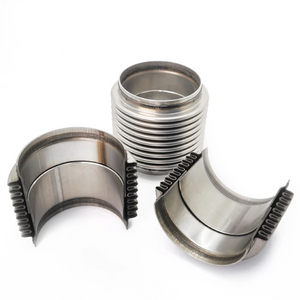 Installation pratique de l'extension en acier inoxydable Compenseurs pour la tuyauterie des systèmes de tuyauterie