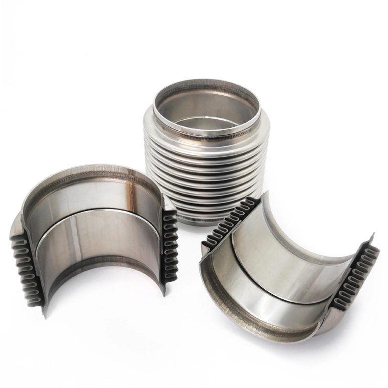 Installation pratique de l'extension en acier inoxydable Compenseurs pour la tuyauterie des systèmes de tuyauterie