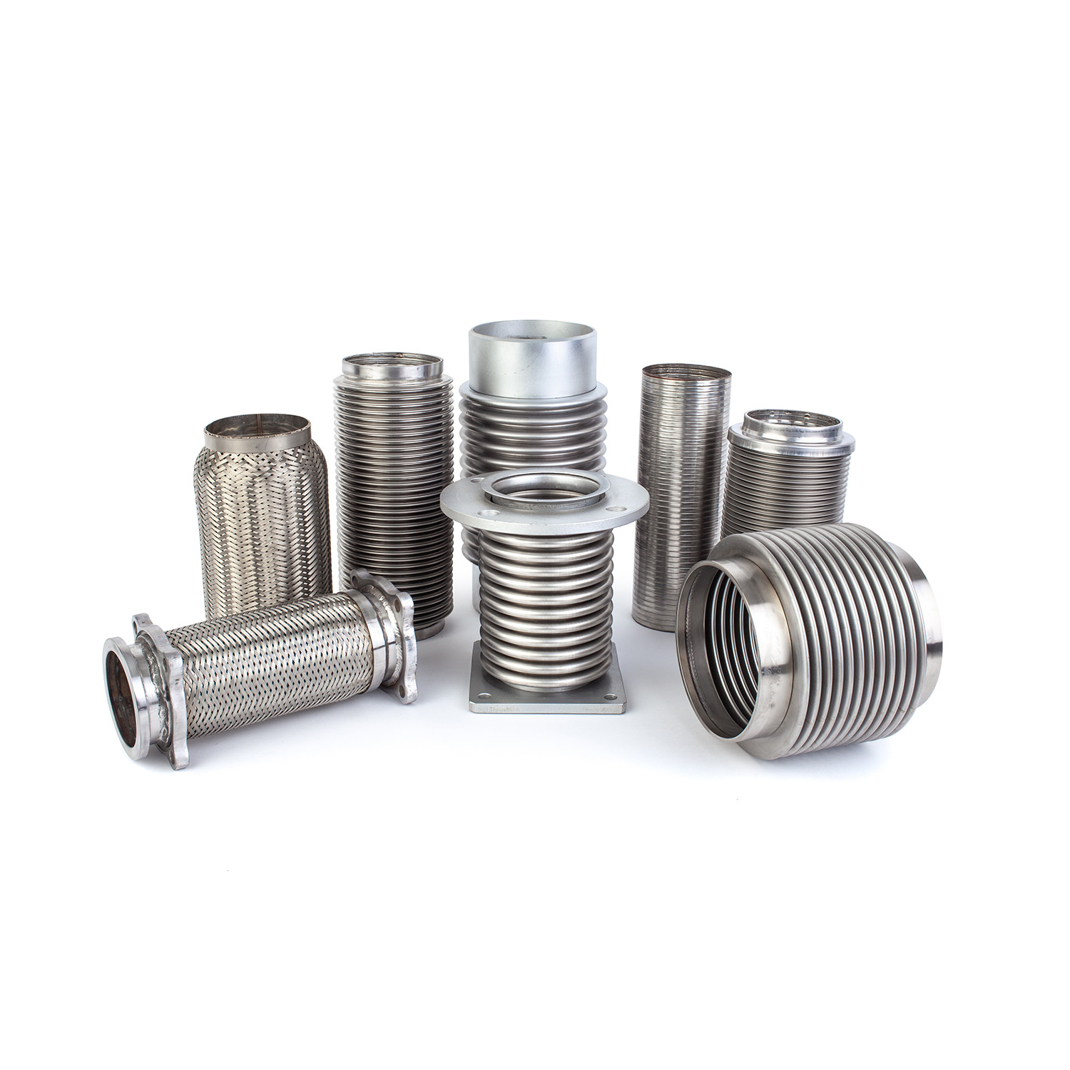 Tuyaux flexibles d'échappement en gros et assemblages de brides personnalisés