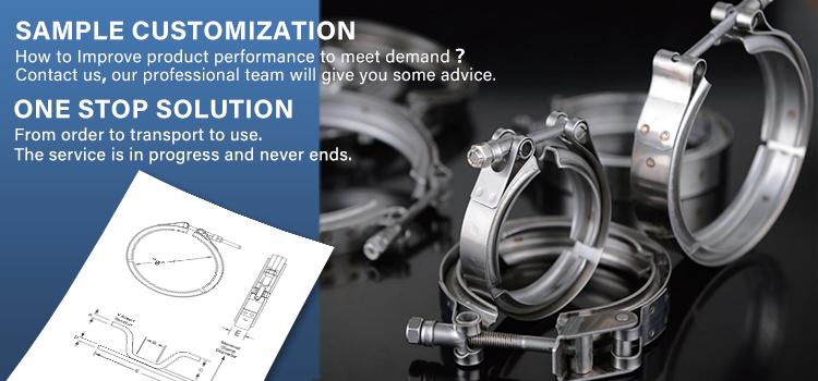 clamp sample customization Capituration des échantillons de serrage