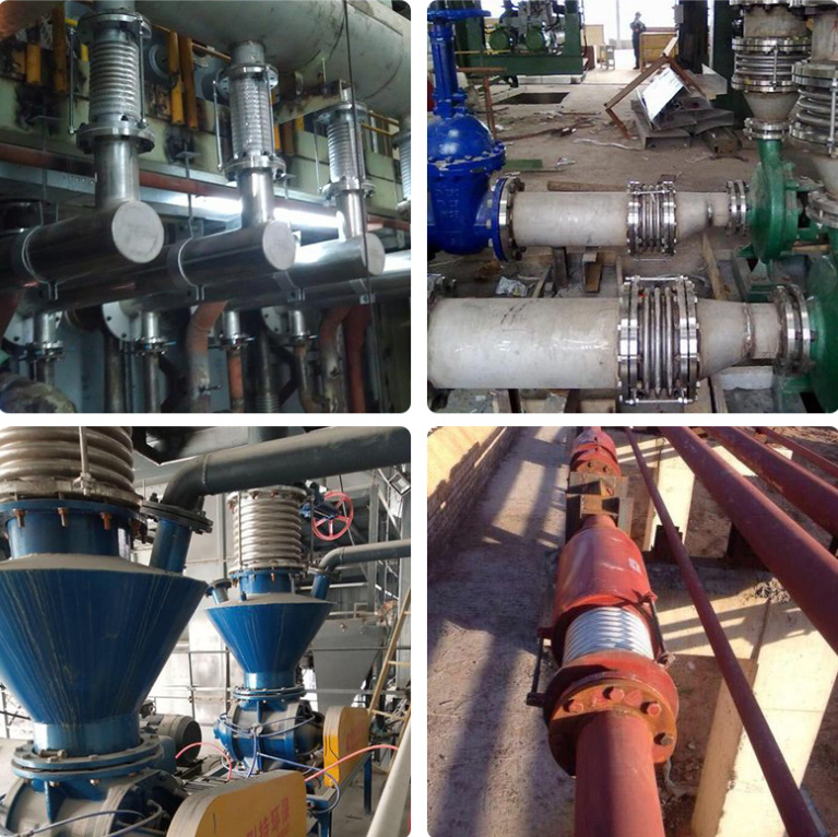 Les sc&eacute;narios d'application des compensateurs &agrave; soufflet