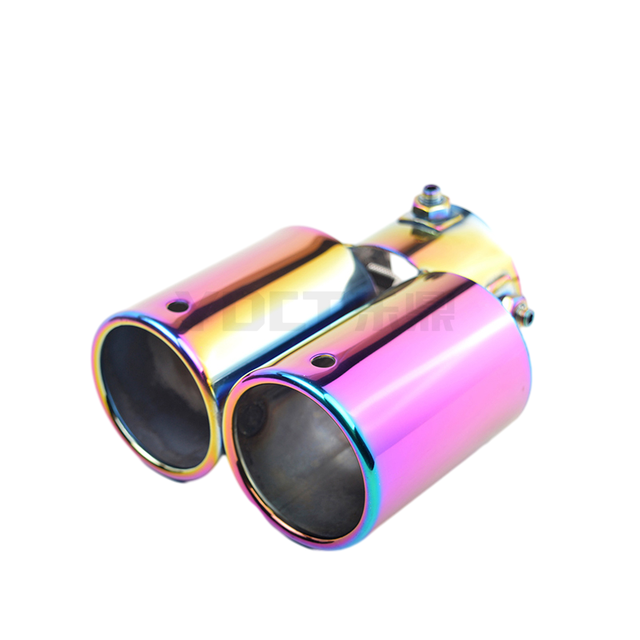 Tuyau d'échappement série colorée