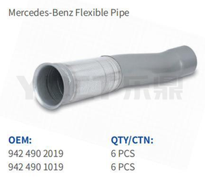 Tuyau flexible OEM 9424903019 9424904119 Mercedes-Benz