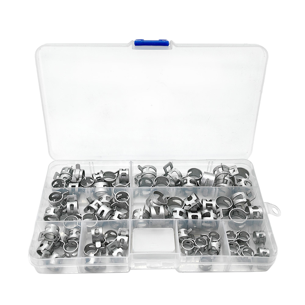 Boîte d'assortiment de serrage de tuyaux multiples