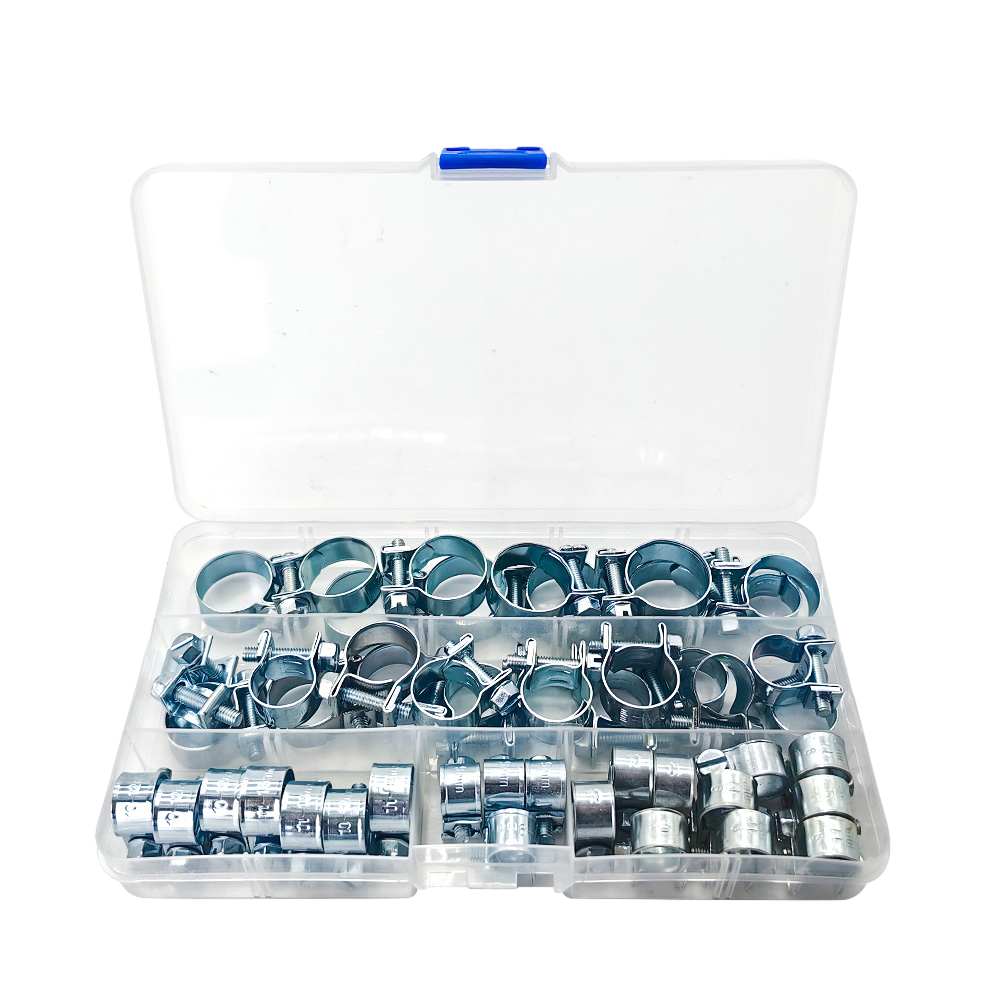 Boîte d'assortiment de serrage de tuyaux multiples