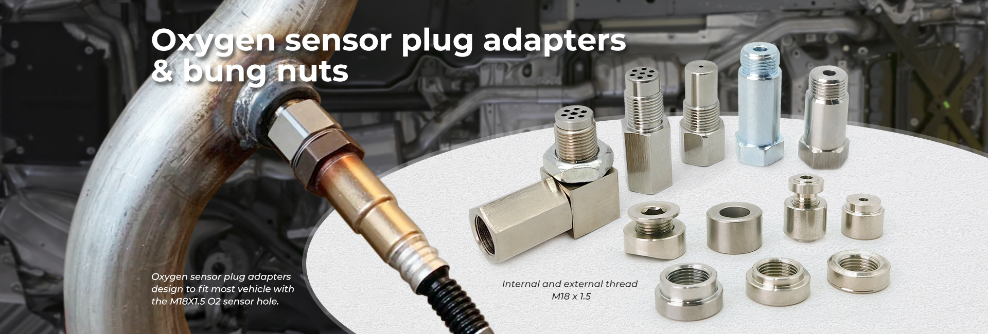 Oxygen sensor bungs Bungs du capteur d'oxygène