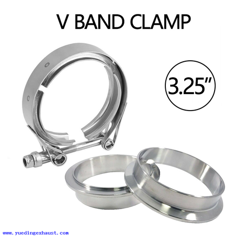 3.25 ' V-Band V band Clamp 83mm pour tuyau de descente d'échappement turbo