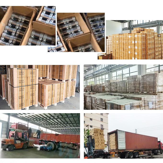 exhaust sleeve clamp connector factory export packing and pallet shipment for bulk order
